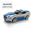 Diecast Model Car City Sports Superrun Mustive Kits Blocks Set Set Truck Model Bricks детские игрушки детские гонки Super Car Speed ​​Champion 230821