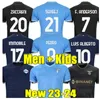 23 24 Lazio Soccer Jerseys Maglie 2023 2024 IMMOBILE LUIS BASTOS SERGEJ J.CORREA ACERBI BADELJ LUCAS MARUSIC hommes enfants kit ensembles complets chemises de football fans joueur versio