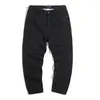 Jeans maschile streetwear nero maschile harem joggers pantaloni uomini cargo 2023 hip hop tasche casual tasche per pantaloni di moda oversize maschi