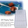 Выпечка формы шоколадной батончики Candy Flom Break Plass Diy Инструменты для кондитерских изделий