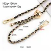 Bag Parts Accessories 1-5PCS Gold Metal Chains For Handbags Shoulder Purse Gold Beads Round Big Ball Bags Strap Adjustable Chain Hardware Accessories 230822