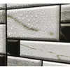 Väggklistermärken självhäftande kakel klistermärke heminredning 3D PVC klistermärke för kök skåp badrum tapeter vattentät 230822
