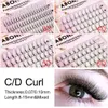 False Eyelashes ABONNIE Premade Volume Fans Short Stem 3d4d5d6d Russian Eyelash Extension Mink All Size Lashes Tray 230821