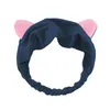 Other Bath Toilet Supplies Face Wash Headband For Ladies Plush Flannel Three-Nsional Makeup Antlers Cat Ears Headwear Party Gifts Dhxge