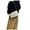 Дизайнерская сумка сумки для плеча перевороты, ниша дизайн, вышитая цепная нить сумка матери