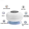 Mini salle de bain étanche haut-parleurs portables Audio douche sans fil Mini haut-parleurs téléphone barre de son main grande ventouse MiniWireless R230621 L230822