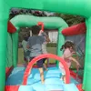 Barn som hoppar Castle For Rent Business Start Uppblåsbar Bouncer House med Ball Pit Moonwalk Slide Playhouse Train Theme Bouncy For Kids Outdoor Indoor Party Play Play Fun