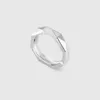 2023 Fashion vintage fashion brand simple personality couple ring new overlapping senior light luxury men and women rings