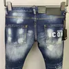 2022 Nya ankomster D2 Mens Luxury Designer Denim Jeans Holes Byxor Dsquare Jeans Coolguy Biker Pants Herrkläder 2#99826287Y