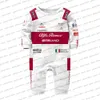 Rompers Racing Bottas Formula One Extreme Sports Baby Jumpsuit for Boys and Girls Outdoor Crawlwear Alfa Romeo Team 230821