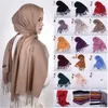 Sciarpe qlukeoyy 70 x 180 cm autunno inverno puro colore a colore cassa sciarpa a scialle avvolgente hijabs 230821 230821