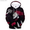 Herren Hoodies Sweatshirts New Jiugang 3d Hxh Herren/Frauen Fashion Casual Hoodie Winter/Herbst Langarm Unisex Hoodie Mantel Cool Top Q230822