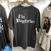 T-shirts voor heren Nieuwe aankomst Goede kwaliteit Modeshirt Men gewassen vrouwen vintage tee zomer oversized katoenen korte mouw mannen kleding