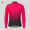 Cycling Shirts Tops Mens Winter Thermal Fleece Jersey Bike Mountian Bicycle Clothing Ropa Ciclismo Triathlon 230821