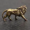 Decorative Objects Figurines Copper Animal Statue Miniatures Ornament Tiger Rabbit Dragon Lion Snake Horse Sheep Monkey Pig Office Desk Ornaments 230821