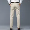 Pantaloni maschili 2023 abiti intelligenti di alta qualità classici Black Multicolor Autunno Inverno Casual Drivery Business