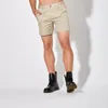 Short d'été pour hommes, décontracté, tendance, britannique, pur coton, solide, sweat-shirt, plage, vacances, Ultra-short, pantalon court droit