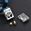 Pendant Necklaces High Quality Cremation Jewelry Tree Of Life Memorial Keepsake Urn Ashes Necklace Drop