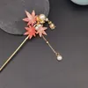 Hair Clips Hairpin Chinese Stick Pearl Tassel Bun Jewelry Vintage Girls Hanfu Cosplay Clasp Chopstick Retro Tiara