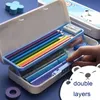 Learning Toys Pencil Case Password Box Cases Animal Trousse School Supplies Kawaii Korean Stationery Cute Kalemlik Piornik