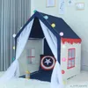 Barracas de brinquedo grandes crianças tenda de brinquedo dobrável crianças tendas bebê jogar casa brinquedos meninas rosa castelo criança decoração do quarto presentes r230830