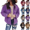 Women's Jackets 2023 Autumn Spring Women Long Sleeved Corduroy Shirts Lapel Loose Elegant Solid Windbreaker Coats Oversize Manteau Femme 230821