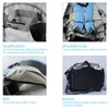 Backpacking Packs Fashion Outdoor Bags Unisex Professional Roller Skates Backpack Sports Durable Multipocket Male 230821