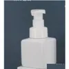 Bouteilles d'emballage en gros bureau école entreprise industrielle 250 ml bouteille de désinfectant pour les mains en plastique pour animaux de compagnie pompe à mousse carrée pour le visage nettoie otkrj