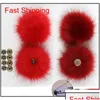 Outros acessórios de moda 10cm 12cm 14cm 15cm Pompom Ball Ball Faux Fox Fur Balls para Pom Hat DLH331 O7SCQ Drop Delt Otfqa