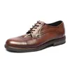 Dress Shoes Vintage Cowhide heren kledingschoenen