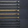 Charm Bracelets Vnox 311mm Chunky Miami Curb Chain Bracelet for Men Stainless Steel Cuban Link Wristband Classic Punk Heavy Male Jewelry 230821
