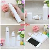 300pcs/lot White AS 15ml 30ml 50ml Airless bottle pump Clean Cream jar lotion container cosmetic packaging F050205 Lokkd