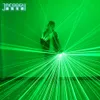 2 em 1 Novo novo de alta qualidade a laser verde bovina cantor de dança de dança de dança DJ luvas mecânicas LED Light282t