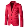 Costumes pour hommes bleu velours velours smoking Blazer veste hommes fête mariage bal dîner Costume Costume Homme scène vêtements pour chanteurs