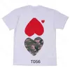 Totx Camisetas para hombre Jugar Camisas de diseñador Marca Pequeña Insignia de corazón rojo Top informal Ropa de polo Alta calidad Venta al por mayor Barato