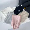 Pantaloni da donna 2023 Pink High Wit Wide Gamba lato gamba divisa versatile versatile streetwear Women Style coreano in stile coreano