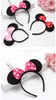 Hair Accessories Mouse ears Headband Children Princess Party Accessories Kids Ear Hair Band for Halloween Hairhoop Birthday Christmas 230821