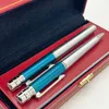 Proper Pens LAN CT Ballpoint Rollerball Pen Fine Poleploint Pen Blue Metal Metal Number Number Trans