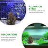 Dekorationer Fish Hideaway Aquarium Reptichip Terrarium Decor Woodsy Tank Landscaping Tree Man Beard Hiding Cave 230821