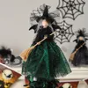 Dolls Ghost Witch Doll Choinka Top Star Halloween Topper Home Desktop Dekoracja ozdoby 230821