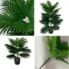 Faux Blumengrün 6095 cm Große künstliche Palme Tropenpflanzen Zweige Plastische gefälschte Blätter grüne Monstera für Hausgartenzimmer Büro Dekor 230822