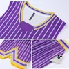 Set da corsa per bambini Basket da basket per adulti Set di uomini abiti da uomo Stripe abbigliamento sportivo Shorts Shorts Stupy Team Uniform Custom 230821