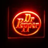 B29 Nieuwe Dr. Pepper Gifts Beer Bar Pub Club 3D -borden LED NEON LICHT BUID HOME Decor Crafts283T