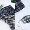 Women's Sleepwear Home Trousers Women Aesthetic Pajamas Straight Leg Pants Plaid Set Guinea Pig Vintage Sleep Clothes For Girls