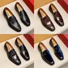 New Designers Shoes Mens Fashion Loafers Classic Genuine Leather Men Business Office Work Formal Dress Shoes Brand Designer Party Wedding Flat Shoe Size 38-46