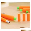 Ballpoint Pens Wholesale Cute Black Refill Neutral Pen Stationery Korean Personalized Signature Gel Student Carrot Water-Based 9Q3D3 Oti5H