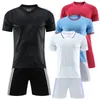 Laufsets für Erwachsene Kid Soccer Trikots Set Boys Kurzarm Fußballtraining Anzug Jersey Sportswear Uniformen DIY Custom 230821