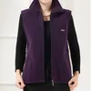 Män s jackor uhytgf fleece coat för kvinnors väst 2023 höst ärmlös västjacka mode blixtlås casual waistcoat kvinnlig 442 230822