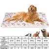 Penne dei canili Big Dog Letto per cane morbido Flanella per sonno per sonnolemento Dog del letto Big Assissed Pet Pad Pad Materasso Coppata casa Calda Carta Calda Calda 230821