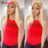 Lace Wigs Perstar Brazilian Hair Weave Honey Blonde Straight Human Bundles 134 PCS 613 832 230821